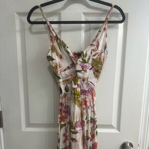 Angie Multicolor Floral Maxi Dress